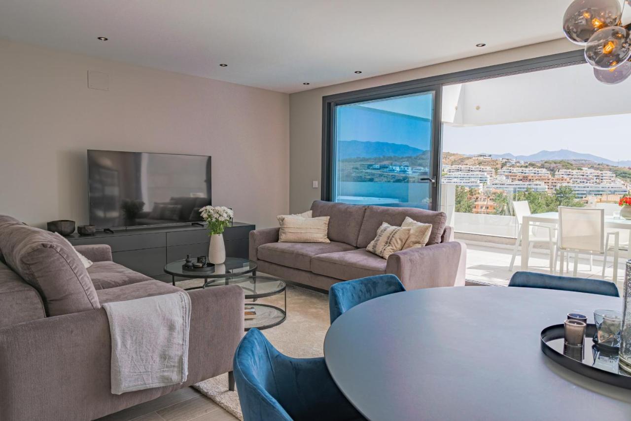 Апартаменты Magnificent Frontline Golf Penthouse In Navigolf Ла-Кала-де-Михас Экстерьер фото